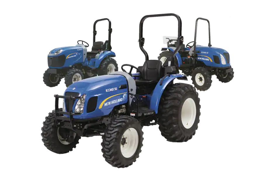 komplette new holland boomer 20-50 bauhreihe blaue traktoren
