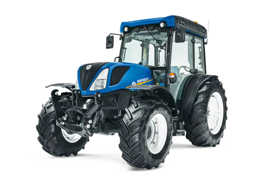 new holland t4 lp traktor blau