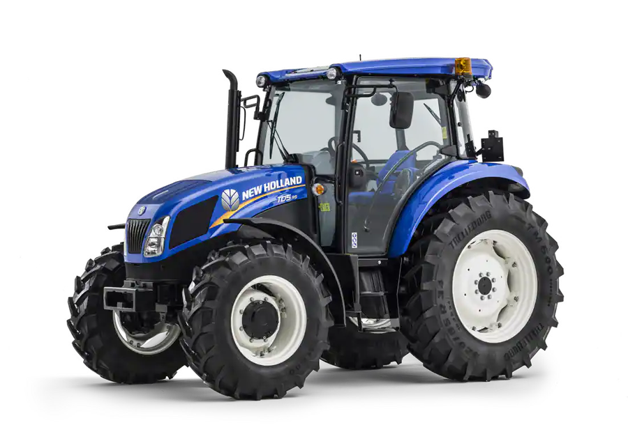 new holland traktor td5 tier 4a blau